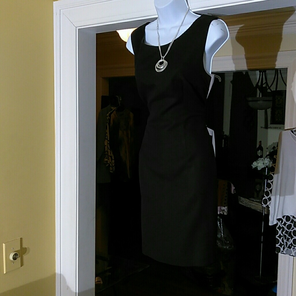 Yves Cossette DEPECHE modes black dress